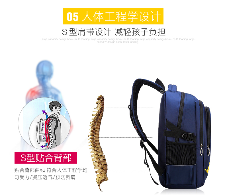 醇龙儿童书包小学生书包1-2-3-4-6年级男女生男童书包防泼水双肩背包醇龙箱包--专业生产箱包18年