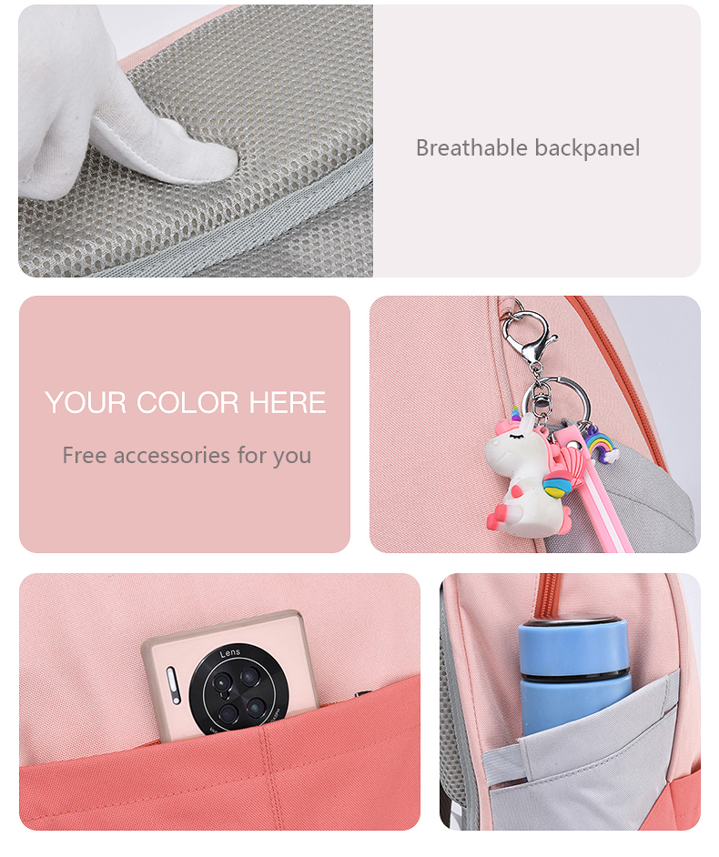 Schoolbag Primary Girl Child Spine Protection Schoolbags Chunlong Luggage&amp;Bag Co.,ltd