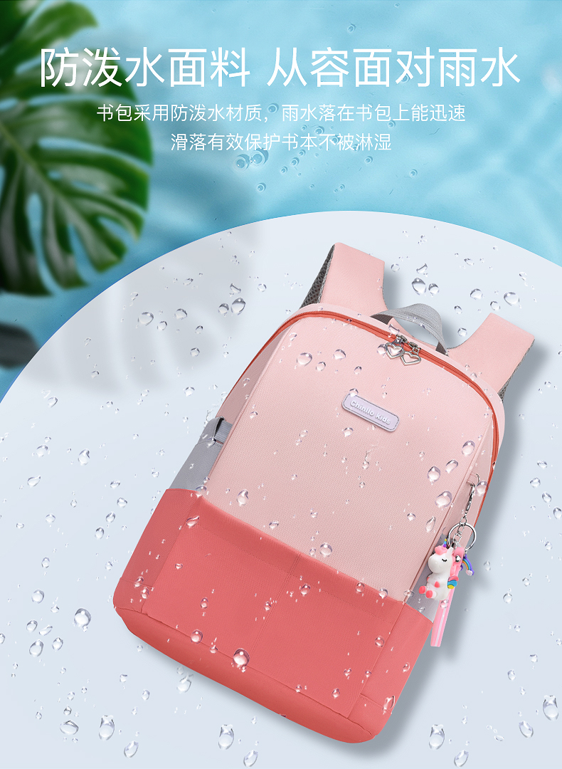 2020新款小学生双肩书包  6607醇龙箱包--专业生产箱包18年