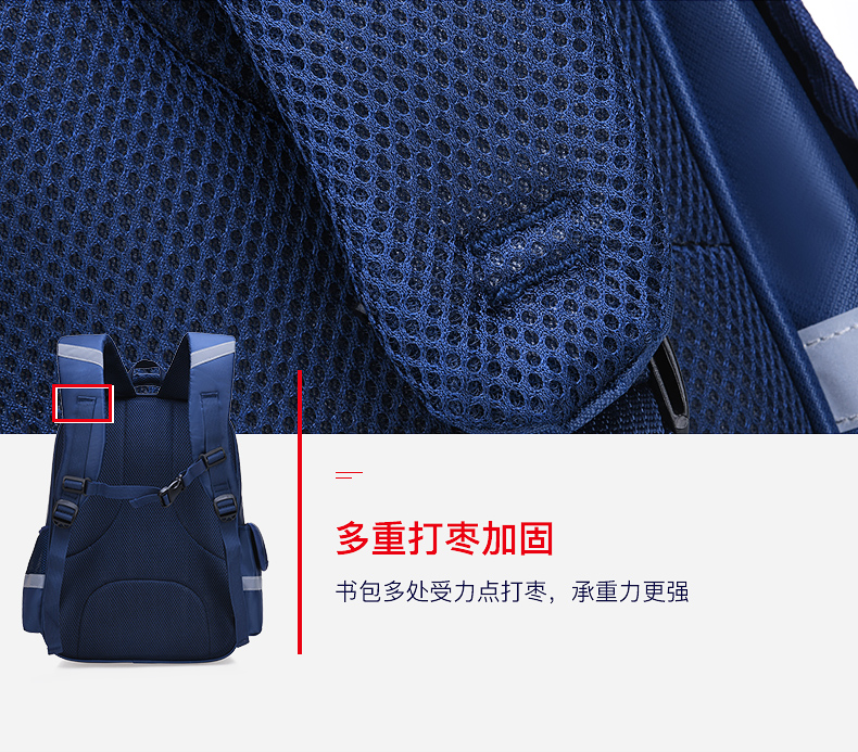 醇龙新款小学生儿童双肩包 儿童透气减负书包小学 小学生书包定制logo醇龙箱包--专业生产箱包18年